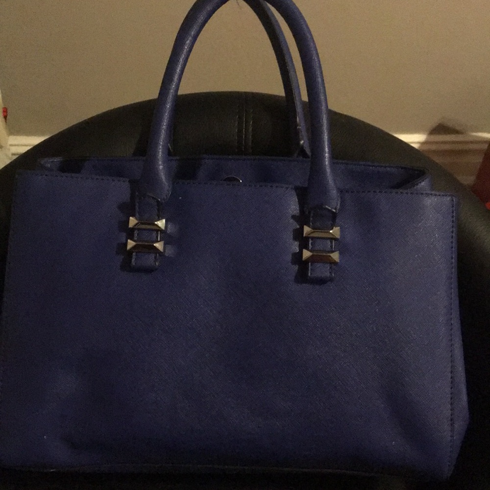 Blue purse